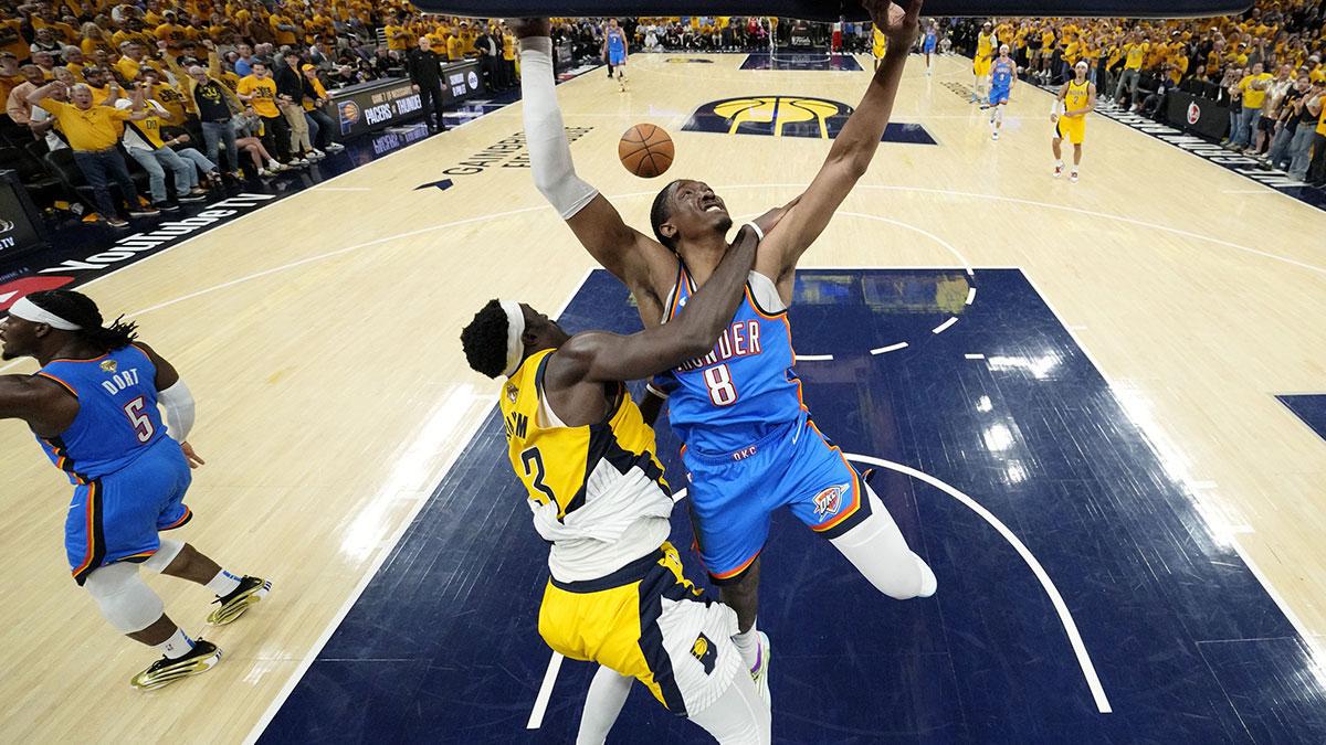 正负值-40，雷霆杰伦·威廉姆斯在G6中遭遇NBA总决赛历史性低谷