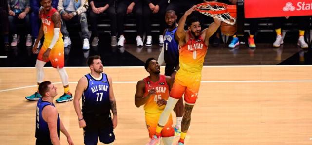 九游平台-全明星球员评分 双探花米切尔高分 077约基奇划水